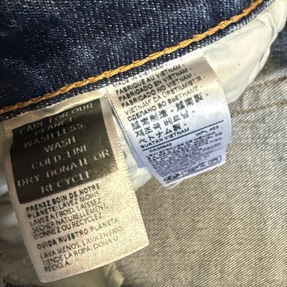 Levi’s Premium Classic Blue Jeans - Low Loose Ample Bas - 31W x 32L - Picture 4 of 8
